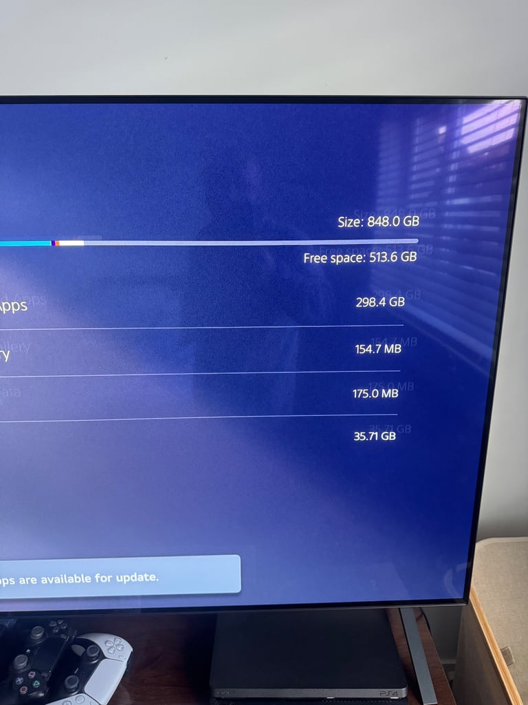 Ps5 digital edition 1TB with 2 controllers and charging dock