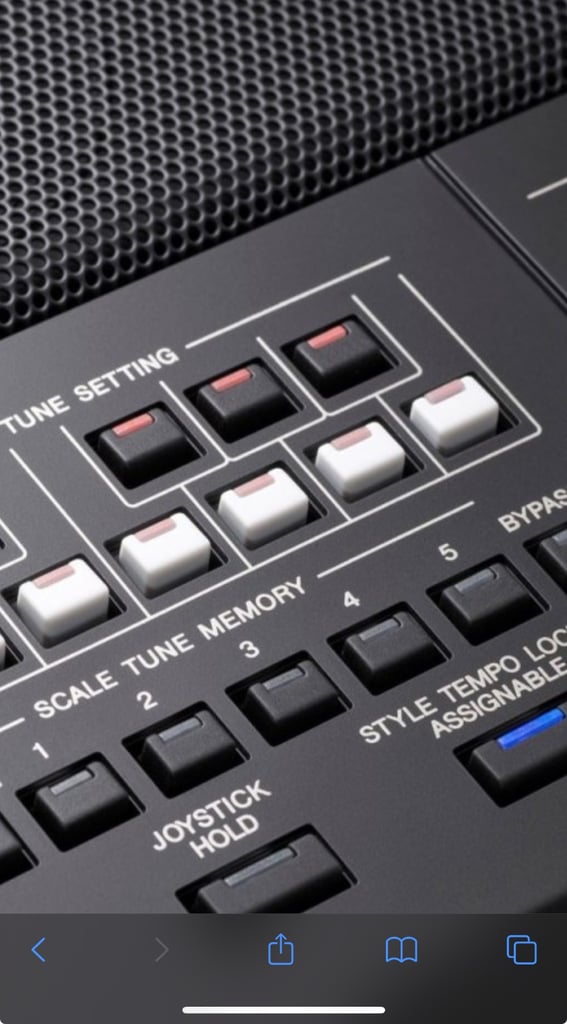 Keyboard YAMAHA A 5000 professional instrument 