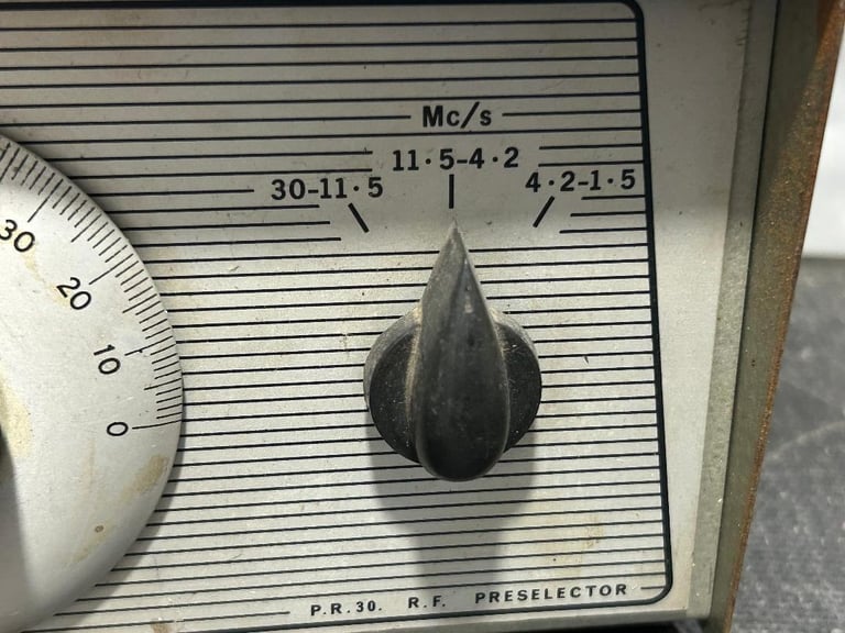 Codar PR.30 Preselector for HF bands aerial / antenna tuner