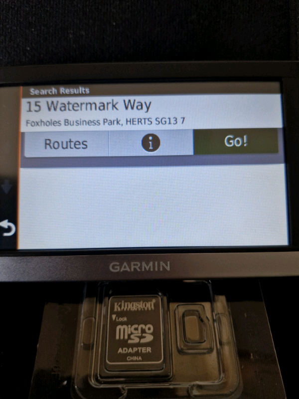 Garmin Satnav UK and Europe