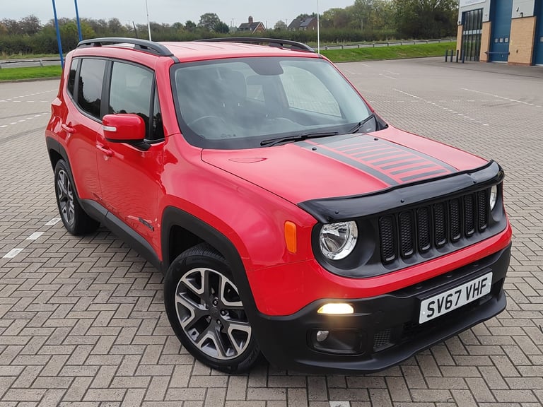 JEEP RENEGADE, NIGHT EAGLE EDITION, 1.6 DIESEL, LOW MILES, 12MONTHS MOT, SERVICE HISTORY 