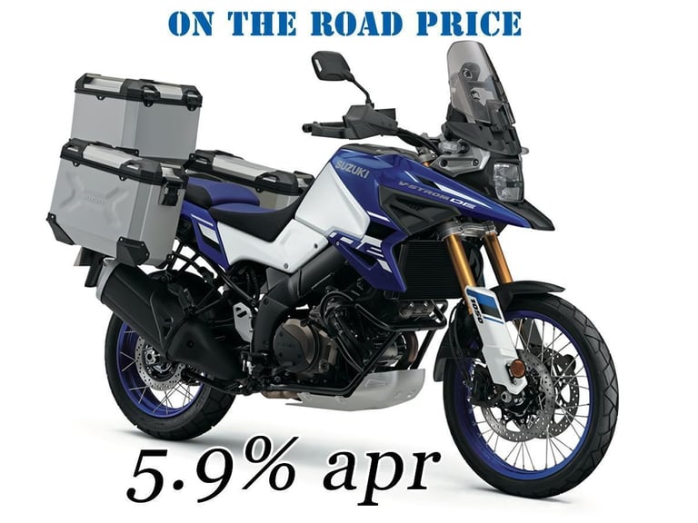 2025 Suzuki DL1050 DE Lux V-Strom, Tour, vstorm 3 box, save 2527