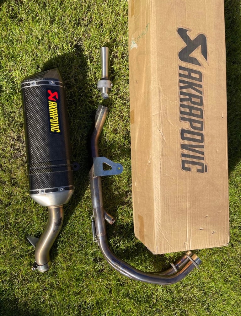 HONDA CBR500r AKRAPOVIC MOTORBIKE FULL EXHAUST KIT