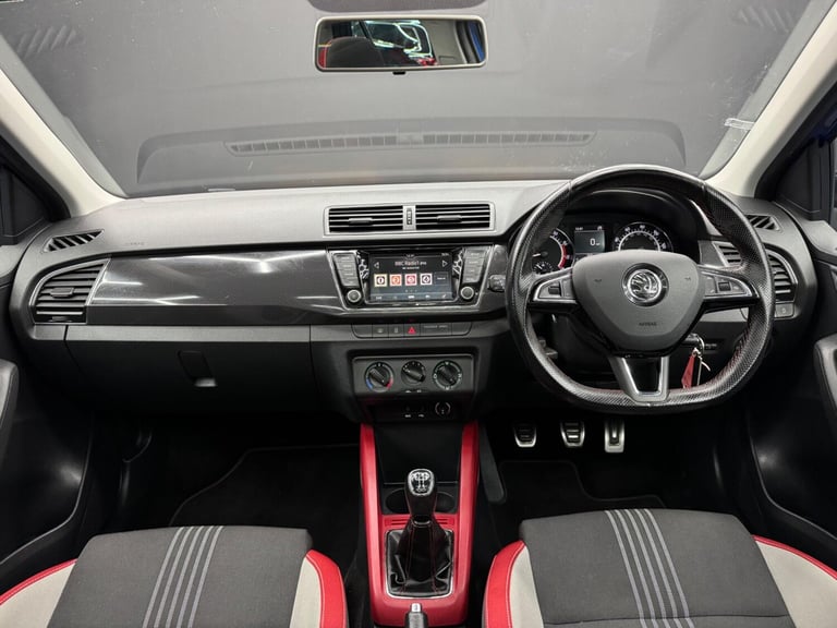 2017 Skoda Fabia 1.0 TSI Monte Carlo Euro 6 (s/s) 5dr HATCHBACK Petrol Manual