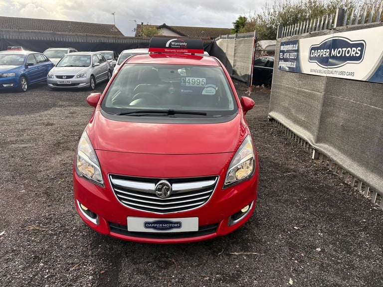 2015 Vauxhall Meriva Tech Line 1.4i 100PS MPV Petrol Manual