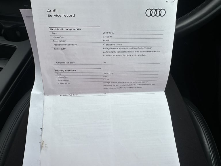 2020 Audi A5 2.0 TFSI 35 Sport Sportback 5dr Petrol S Tronic Euro 6 (s/s) (150 ps) Hatchback Petr...