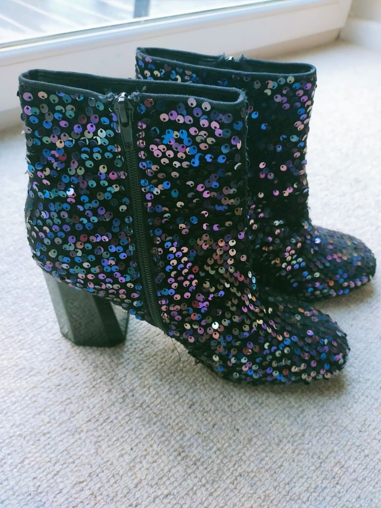image for Sequinned Ankle boots