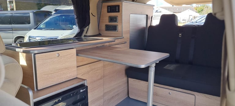 TOYOTA ALPHARD 2 BERTH CAMPERVAN WITH ROCK & ROLL BED & FRIDGE