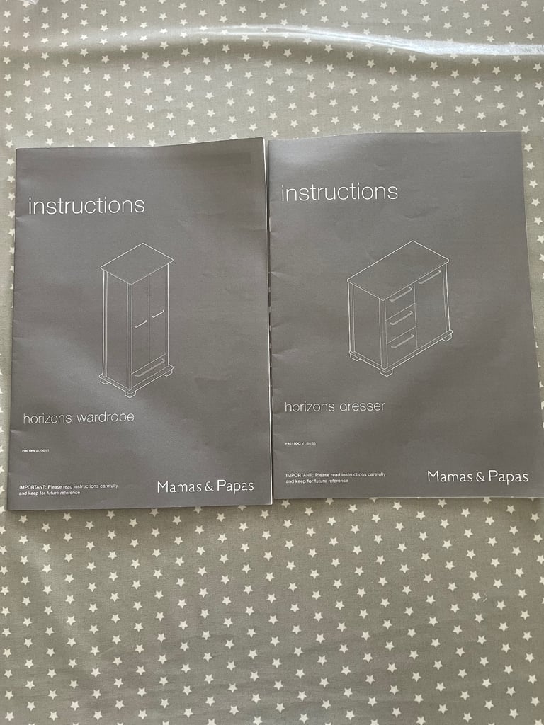 Wardrobe with matching cupboard