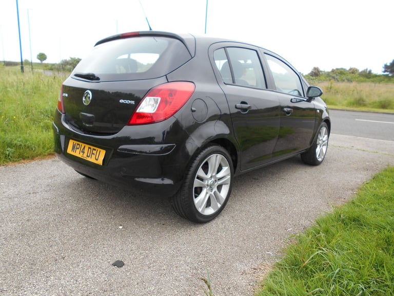 VAUXHALL CORSA 1.3 CDTI DIESEL DESIGN BLACK 2014 £35 ROAD TAX BARGAIN ONLY £2295 *LOOK* PX/DELIVERY