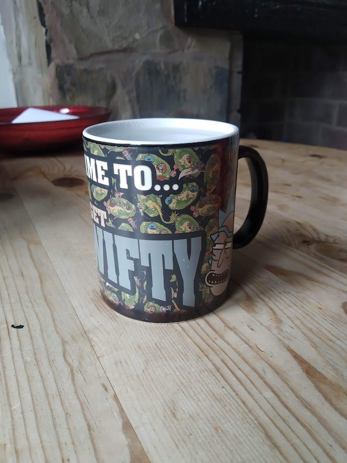 Rick and Morty heat change mug
