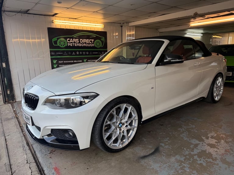 2018 BMW 2 Series 220d M Sport 2dr [Nav] Step Auto CONVERTIBLE DIESEL Automatic