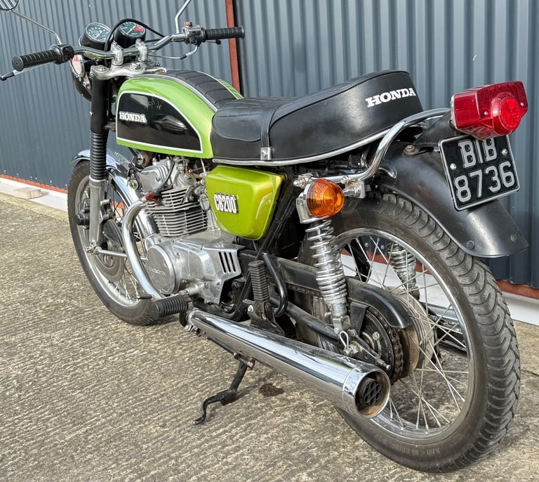 Honda, CB200, 1976, 198 (cc) Vintage / Historic Motorbike Motorcycle