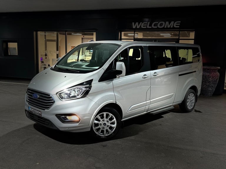 2022 Ford Tourneo Custom 2.0 EcoBlue 130ps L/R 8 Seater Titanium Auto MPV DIESEL Automatic