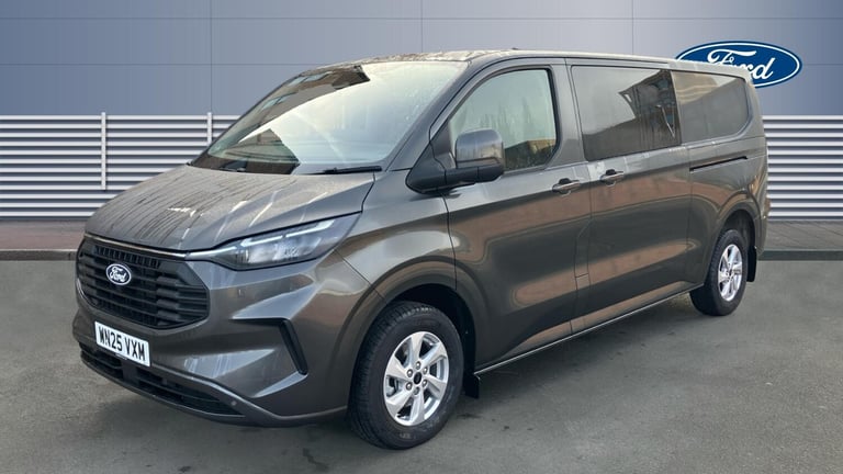 2025 Ford Transit Custom 320 L2 Diesel Fwd 2.0 EcoBlue 136ps H1 Double Cab Van Limited Auto Crew ...