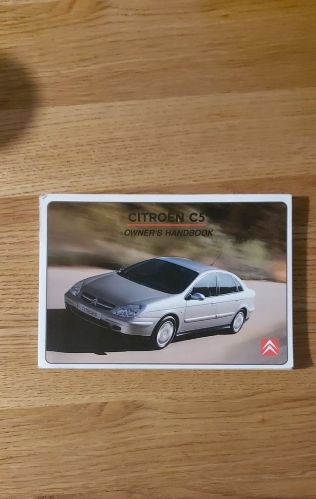 image for Citroen C5 handbook and manual