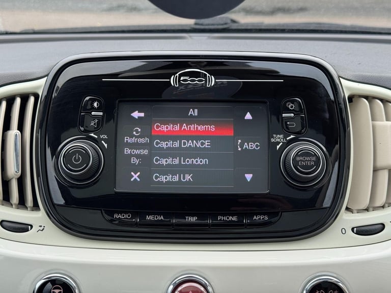 2018 Fiat 500 1.2 Lounge 3dr Dualogic HATCHBACK PETROL Automatic