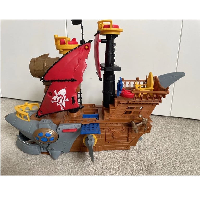 image for Fisher-Price Imaginext Shark Bite Pirate Ship