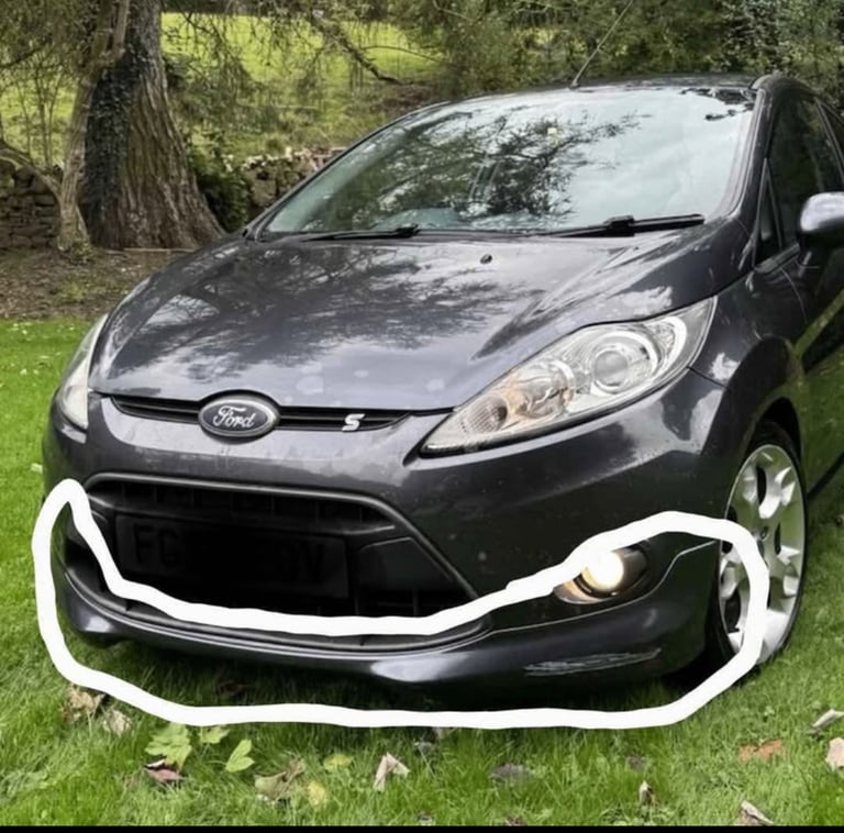 Ford fiesta st line bumper extension 