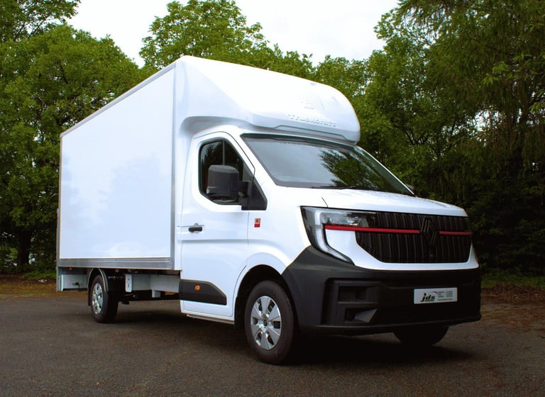 Renault Trucks Master Luton with Tail Lift - Your load, Our lift, Let’s move.