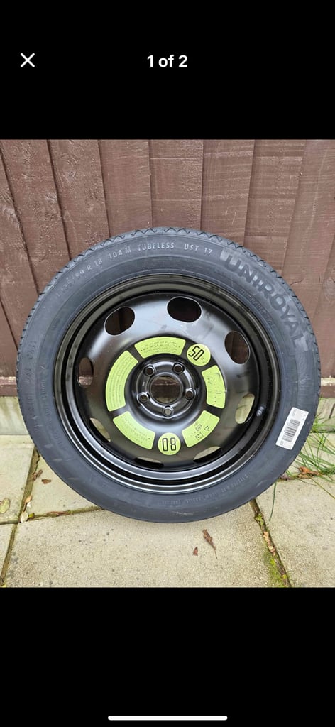 Citroen Peugeot Vauxhall 18” brand new space saver wheel and tyre 