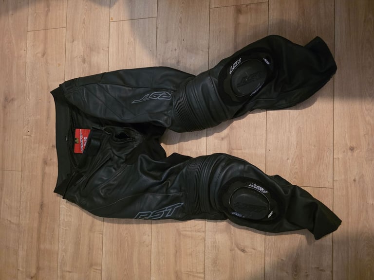 RST S1 Leather Jacket & RST Leather Trousers