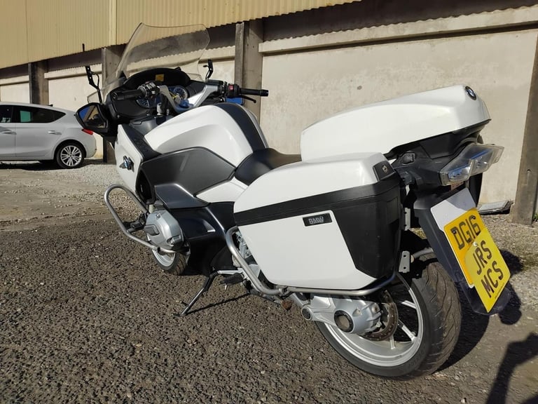2016 16 BMW R1200RT LC EX POLICE WHITE R 1200 RT LIQUID COOLED INCLUDES VAT