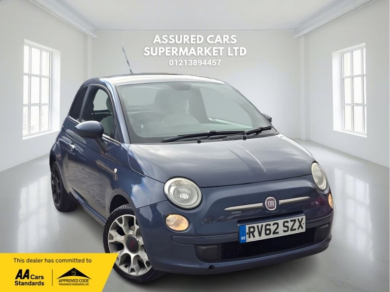 2012 62 FIAT 500 0.9 TWINAIR PLUS HATCHBACK 3DR PETROL DUALOGIC EURO 5 (S/S) (85