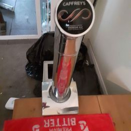 Cafferys Man Cave Display beer pump