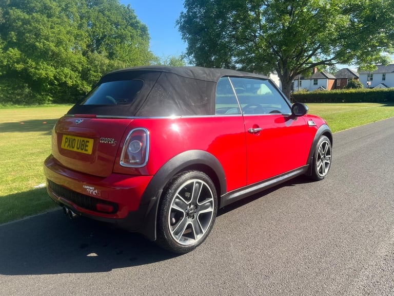 2010 MINI Convertible 1.6 Cooper S [184] 2dr  CONVERTIBLE Petrol Manual