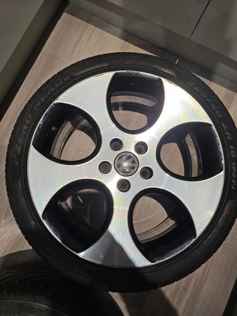 image for Vw monza 18 inch alloys with tyres