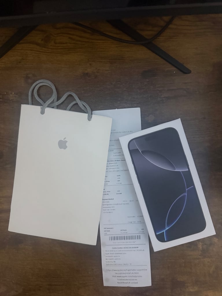 iPhone 16 Pro Max Black 1TB