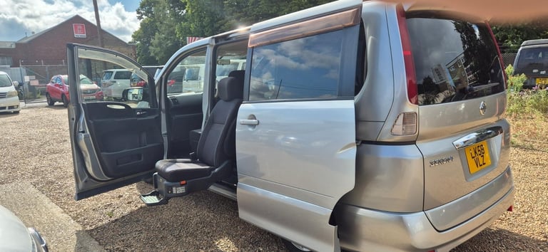 Nissan Serena WELCAB, 2008, 2.0 Litre, 58,000 Miles, Petrol, Automatic