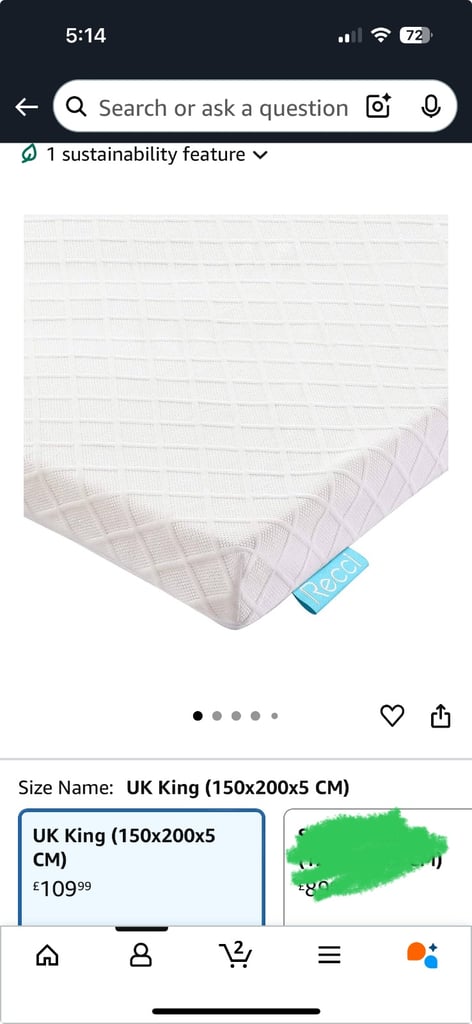 Memory Foam UK king size