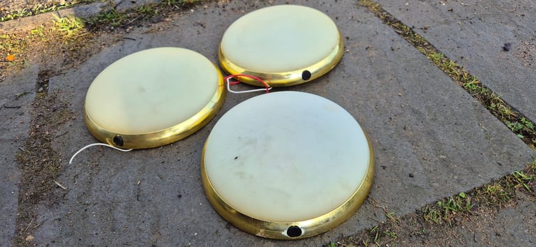 Three internal lights 12V for camper caravan motorhome boat.