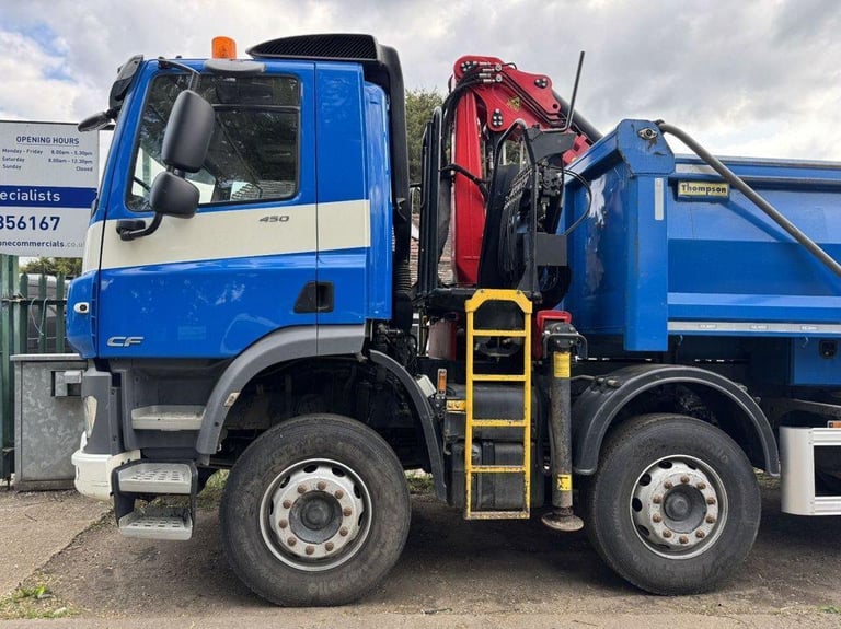 2021 DAF CF-450 8X4 GRAB TIPPER