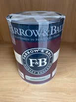 Brand new unused Farrow and Ball eggshell paint 5l