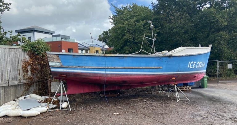 EX FERRY READY FOR ITS NEW VENTURE 