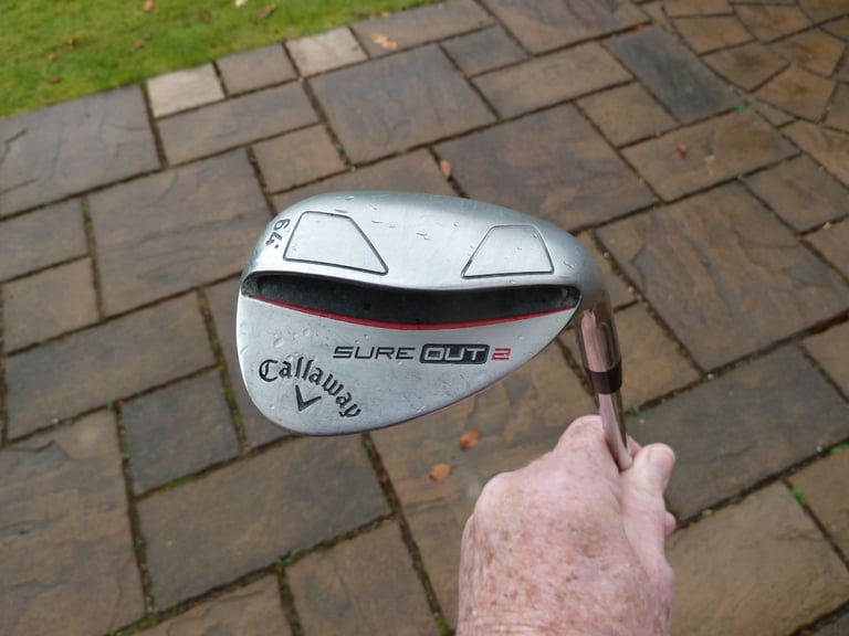 image for Callaway "SURE OUT 2" 64 degree sand wedge.