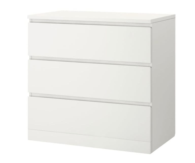 image for Ikea Malm set of drawers