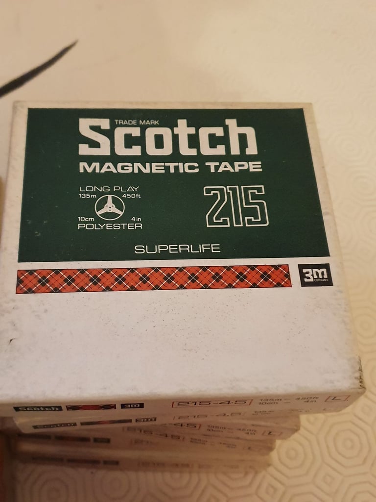 Mixed 24 + Reel to Real audio tapes, some boxed+empty spools in +outofboxes?