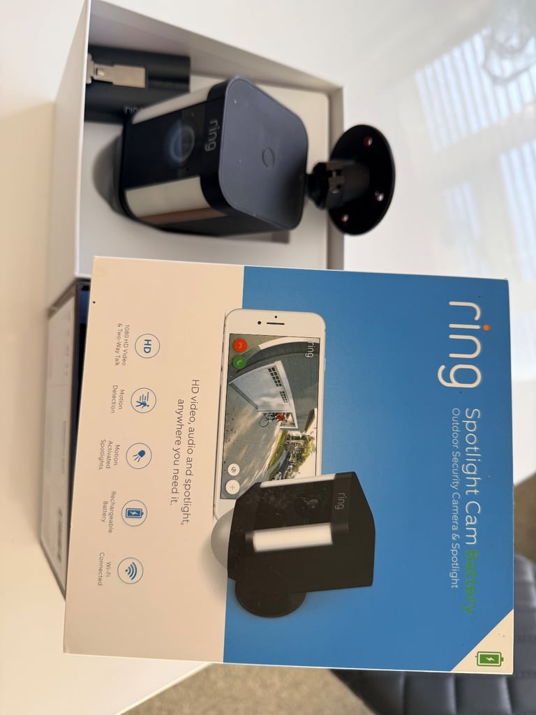 image for Ring door bell and spot light