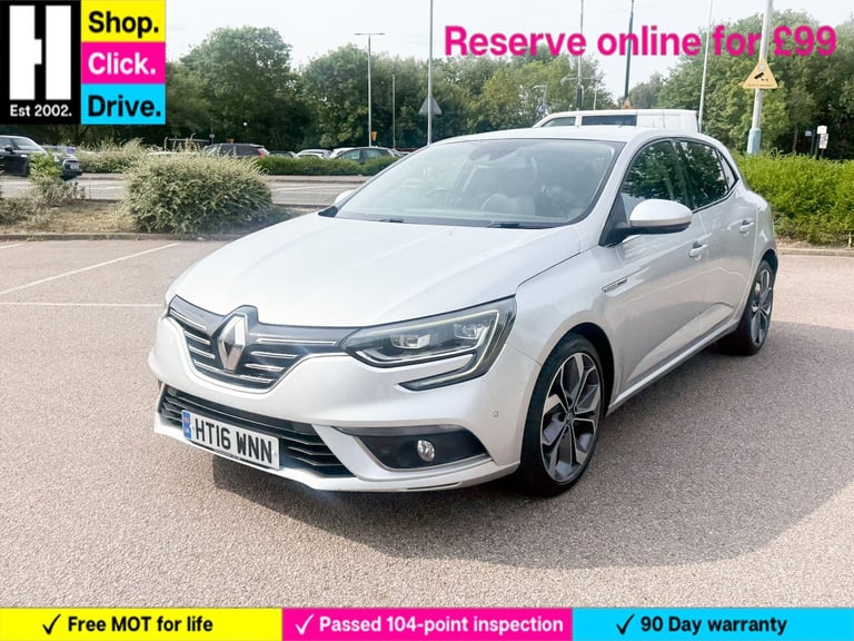 2016 Renault Megane 1.6 dCi Signature Nav Euro 6 (s/s) 5dr HATCHBACK Diesel Manual