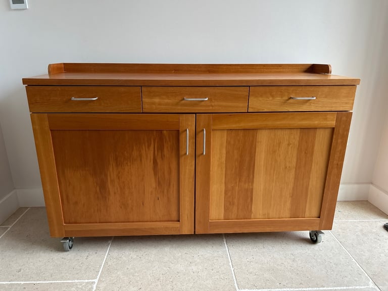 image for Side board on wheels 