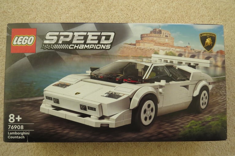 LEGO 76908 LAMBORGHINI COUNTACH: LEGO SPEED CHAMPIONS BRAND NEW 