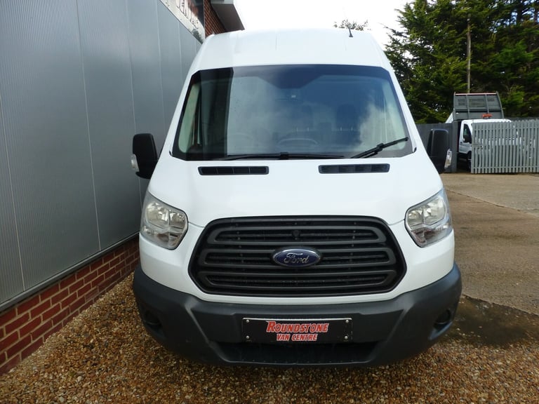 £  46 A WEEK -  2015  FORD TRANSIT 350 L3H3 LWB 2.2 VAN AIR CON S/H EX UK POWER