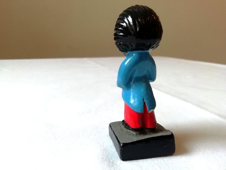 Vintage Robertson hand-painted pottery figurine – Clarinettist