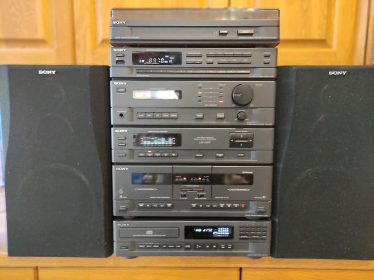 Sony high fidelity stacking system