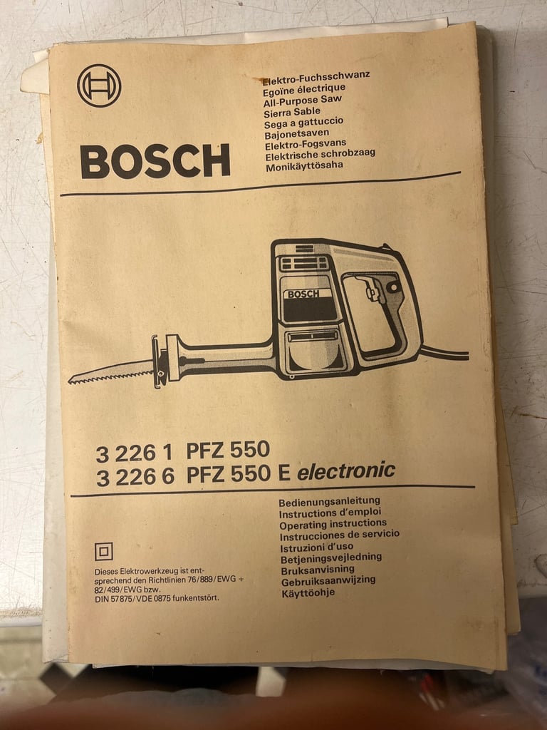 Bosch Electric All-Purpose Saw