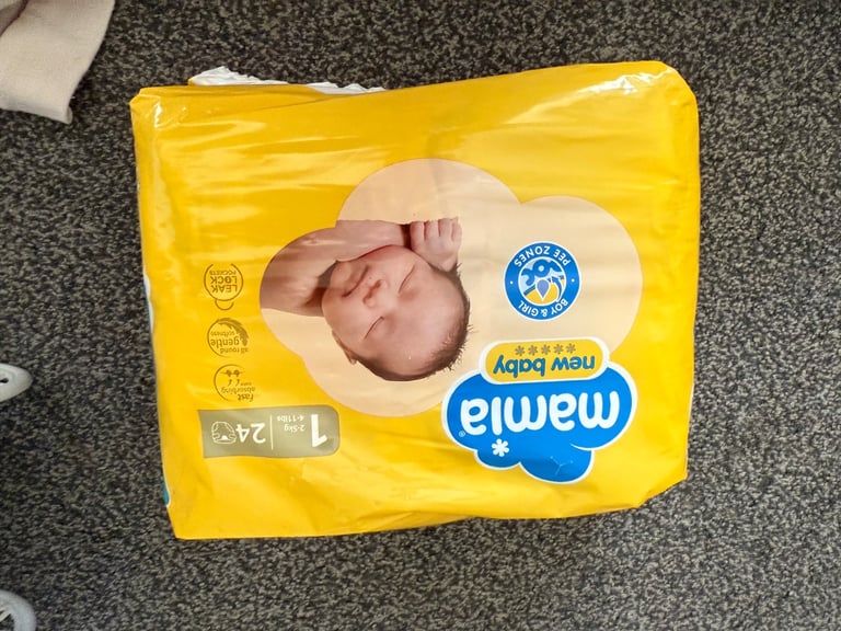 Baby wash bundle and nappies